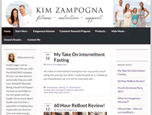 Tablet Screenshot of kimzampogna.com